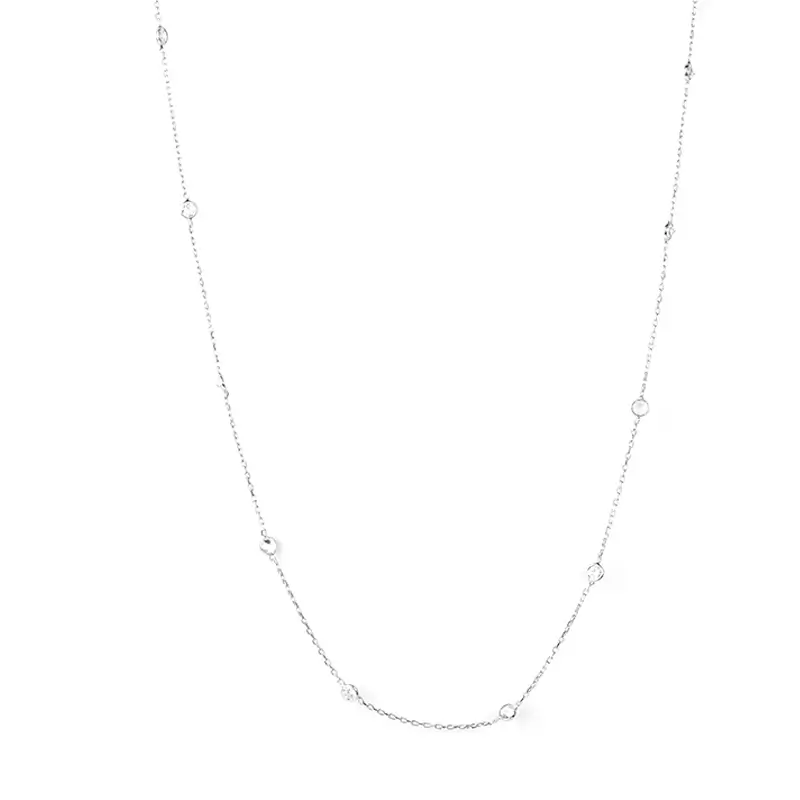 Collar Cristales Espaciados