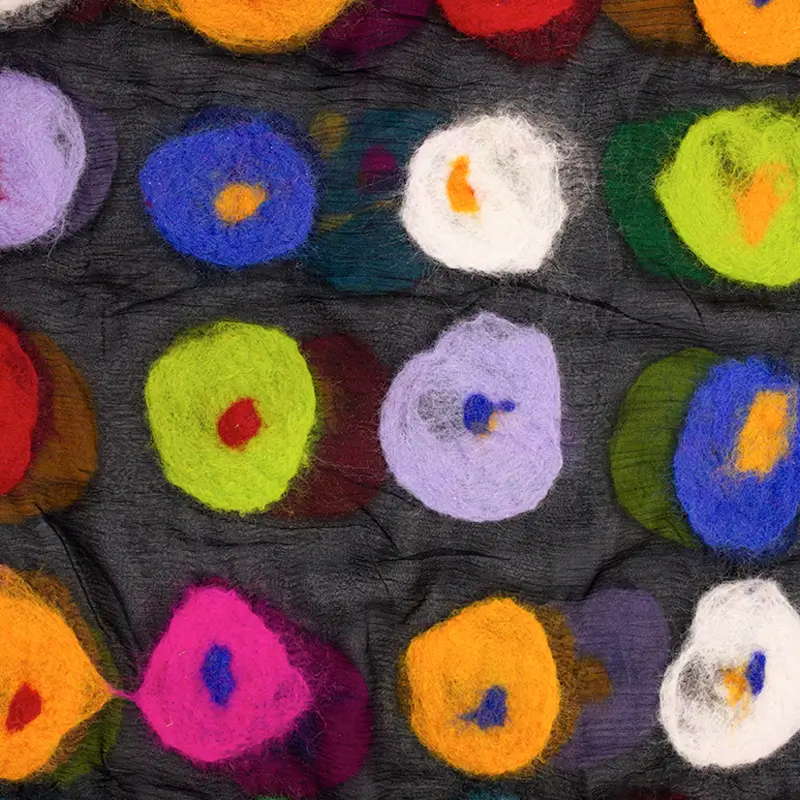 Pashmina Círculos Lana Merino
