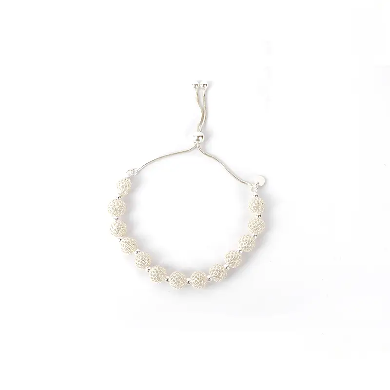 Pulsera Bolas Malla